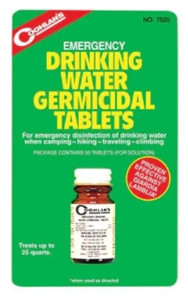 DRINKING WATER TABLETS